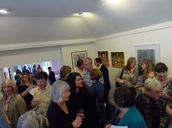 Picture of private view - Framers Gallery, London 2013